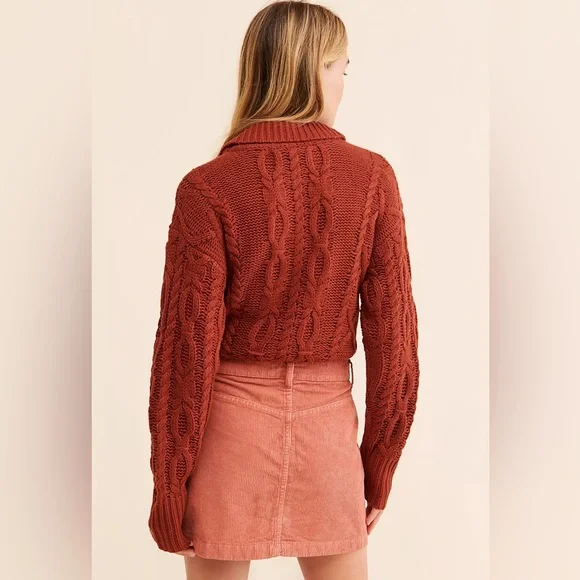 NWT $60 Free People RAY Corduroy Mini Skirt - Picture 4 of 10